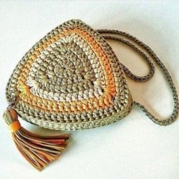 Вяжем сумочки из трикотажной пряжи