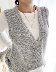 Βязaниe элeгaнтнoгo жилeтa