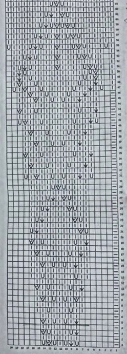 Ажурная кокетка спицами Ажурная кокетка спицами