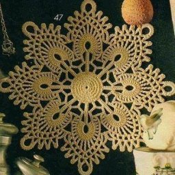 Интересная идея для салфеточки