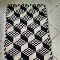 Красивый жаккардовый коврик