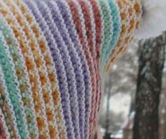Детская шапочка спицами