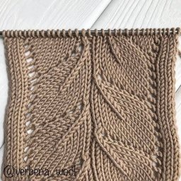 Узор спицами