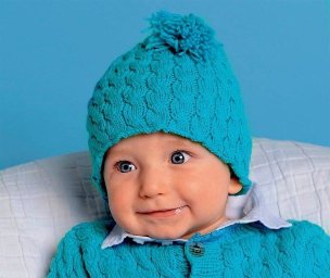 Детская шапочка с «косами»