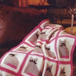 Милый плед для любителей котиков