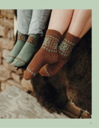 Схема жаккардового узора для носочков