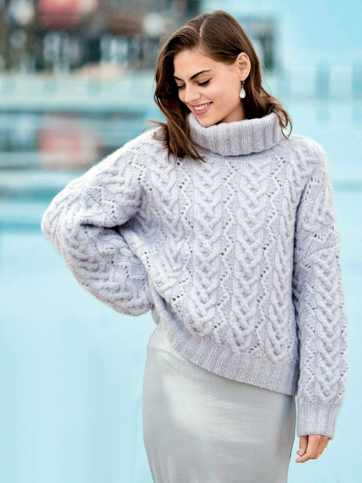 Свитер спицами Свитер спицами