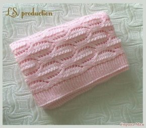 Красивый узор спицами