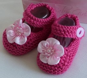 Вязаные пинеточки