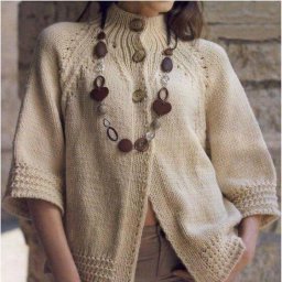 Вяжем стильный жакет