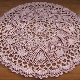 Салфетка/коврик, вяжем крючком