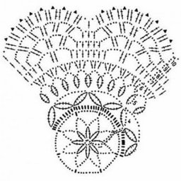 Красивые мотивы крючком