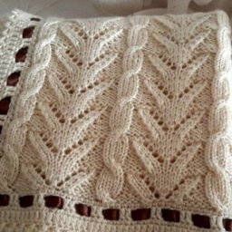 Красивый узор для пледа