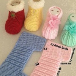 Простейшие пинетки спицами