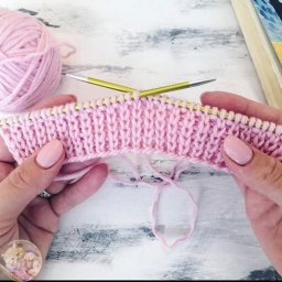 Резинка спицами