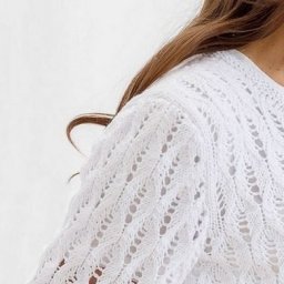 Ажурный узор спицами