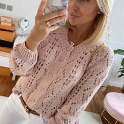 Хрустящая как круассан подборка узоров для французских кофточек спицами