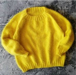 Свитер из пуха норки: легко и красиво