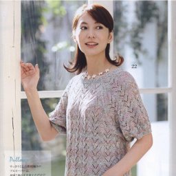 Классический женский пуловер спицами