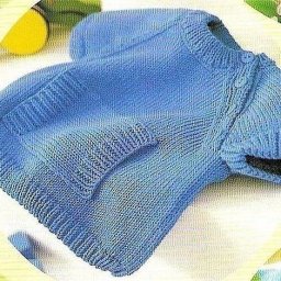 Очаровательный пуловер для малыша