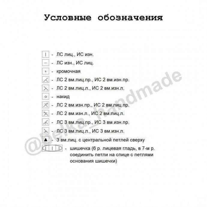 Топ спицами Топ спицами