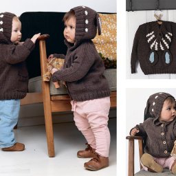 Вяжем кофточку "Зайка" для малыша