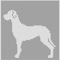 Любителям собачек - схемы для жаккарда