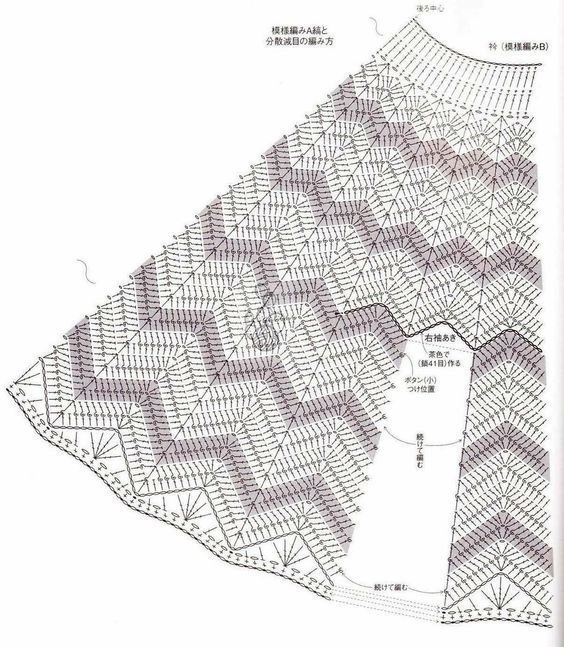 Подборка схем для вязания юбок крючком