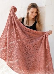 Плед "Сладкая северная роза"