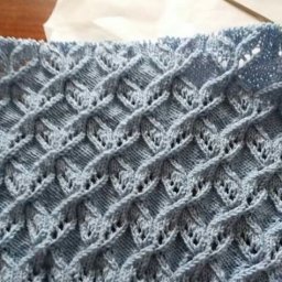 Узор спицами