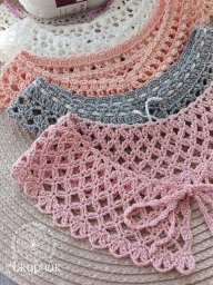 Стильный крючком связанный воротник: создаём элегантный образ своими руками