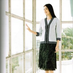 Двойка крючком: жакет и топ