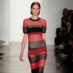 Идея для вязаной пляжной туники