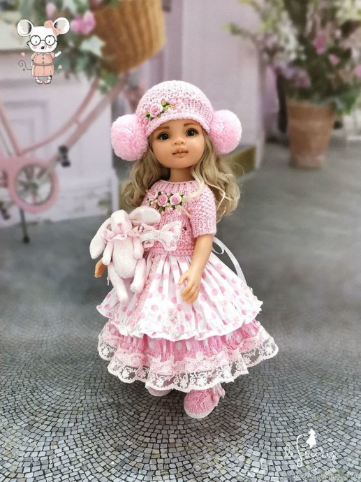 Играем в куклы или немного вязаной моды Играем в куклы или немного вязаной моды