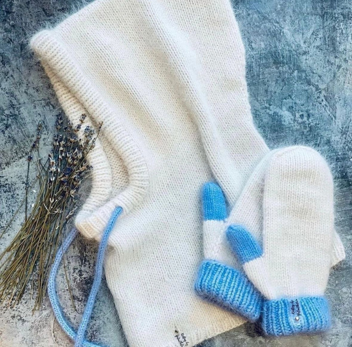 Ккапор спицами