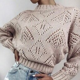 Узор спицами