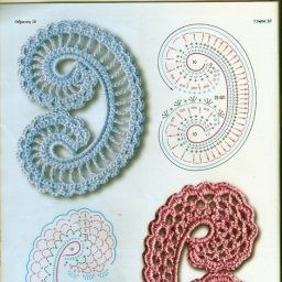 Вяжем крючком ирландские мотивы