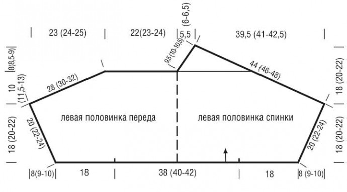 Вяжем нежную безрукавку