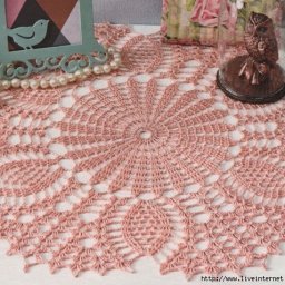 Красивая салфетка