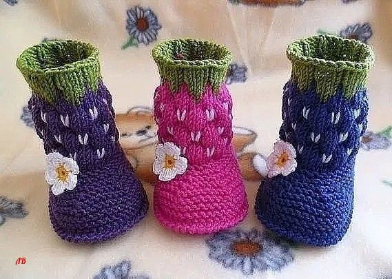 Милые сапожки для самых маленьких Милые сапожки для самых маленьких