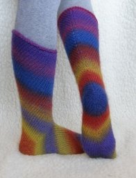 Носки с пятки