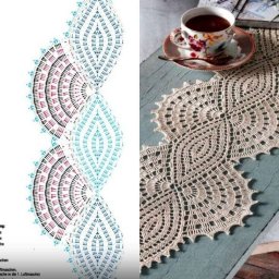 Салфетка крючком