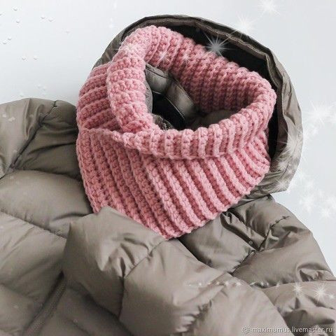 Снуд, связанный крючком &mdash; уют, который всегда с вами