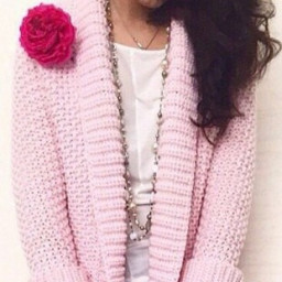 Женский кардиган спицами