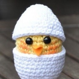 ​Мастер класс по вязанию пасхального цыпленка