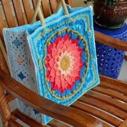 Вяжем сумочку крючком