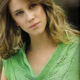 Ажурный топ спицами