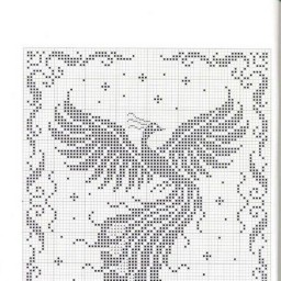 Узоры для филейного вязания