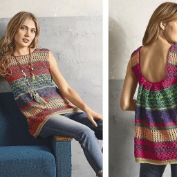 Пёстрый топ для ярких личностей