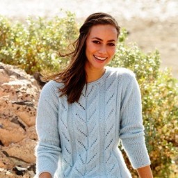 Джемпер спицами